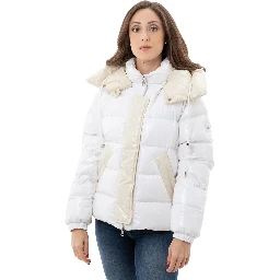 White Polyamide Coat