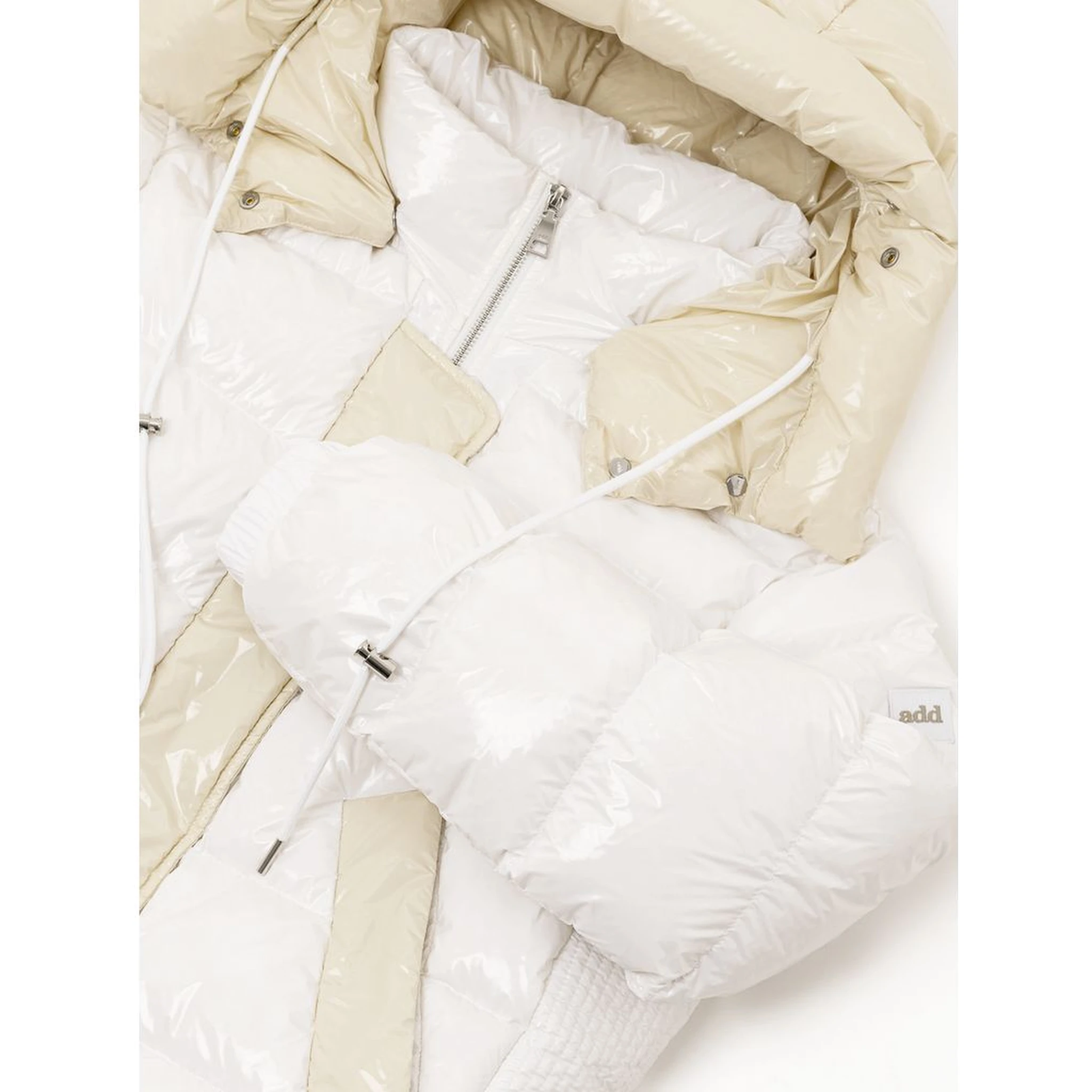 White Polyamide Coat