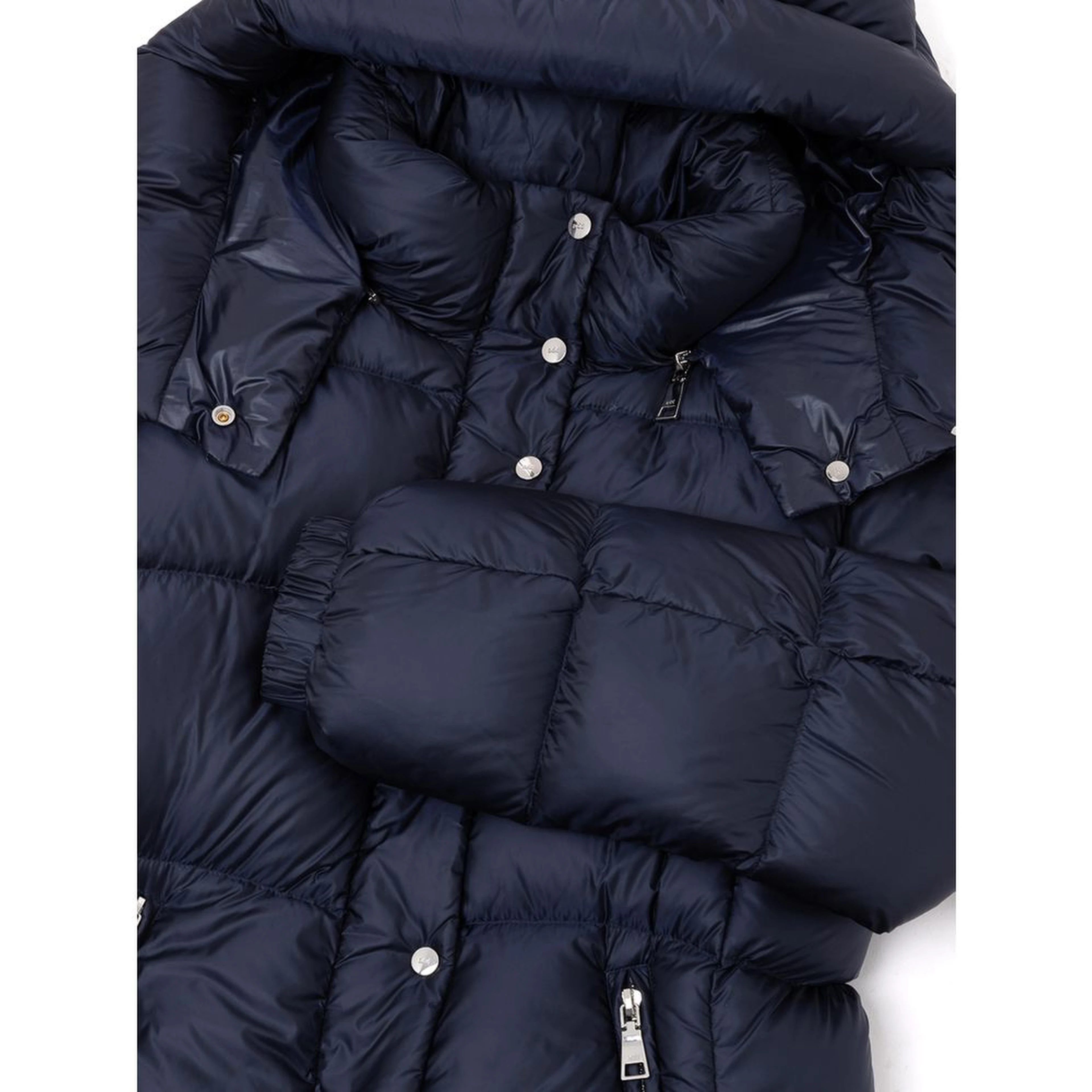 Blue Polyamide Coat