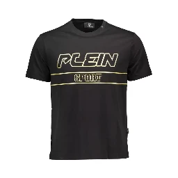 Black Cotton T-Shirt