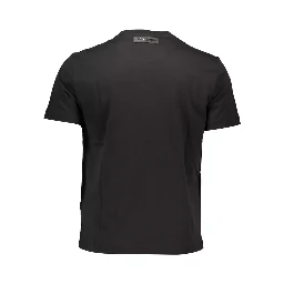 Black Cotton T-Shirt