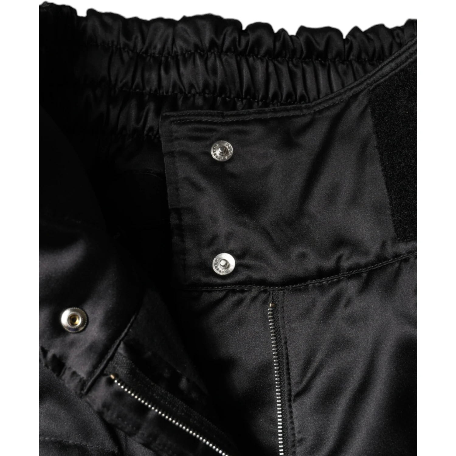 Black Quilted High Waist Women Boot Cut Pants
