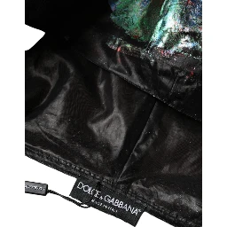 Multicolor Print Hooded Sweatshirt Sweater