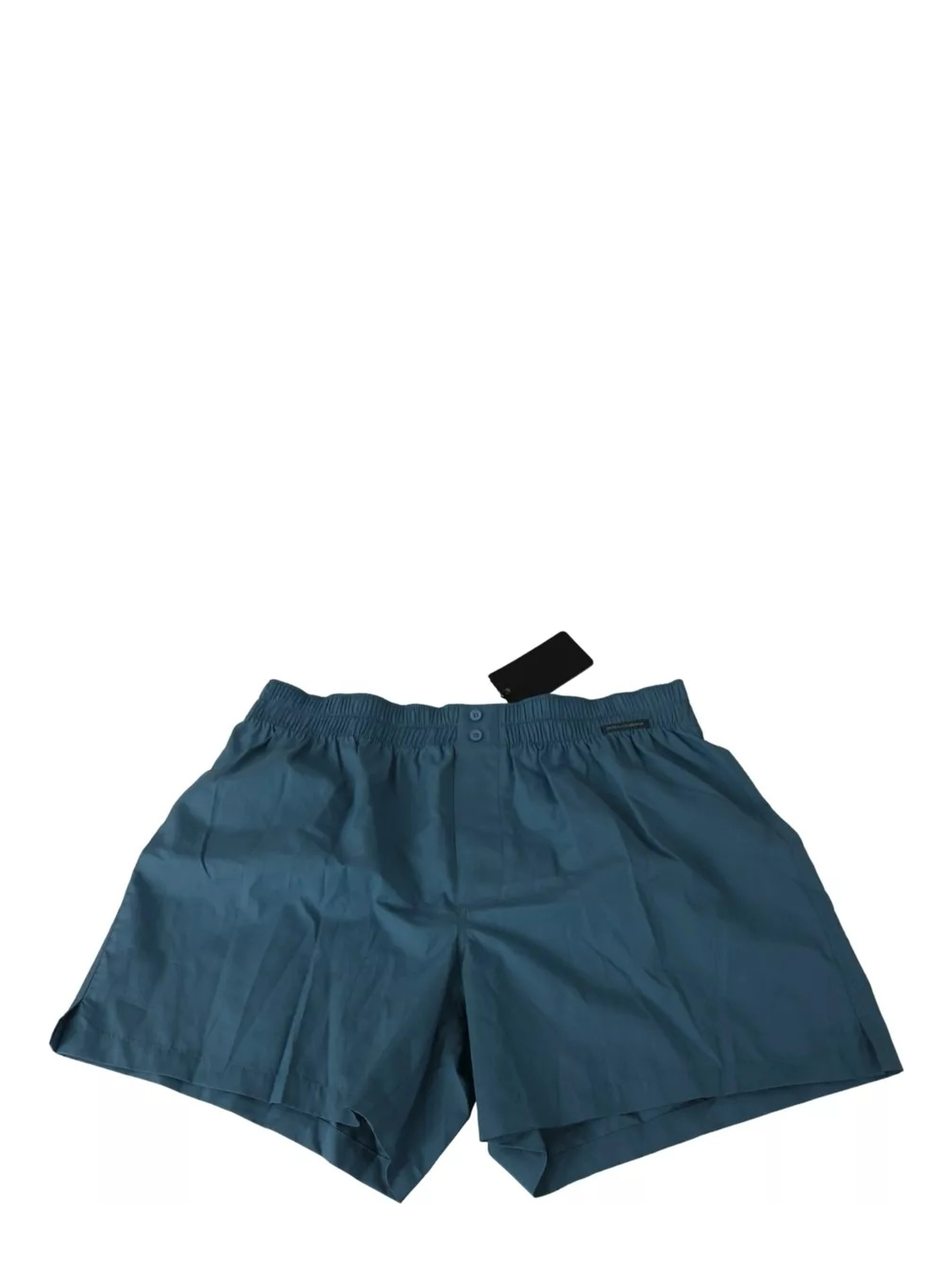 Blue Cotton Regular Boxer Shorts Underwear