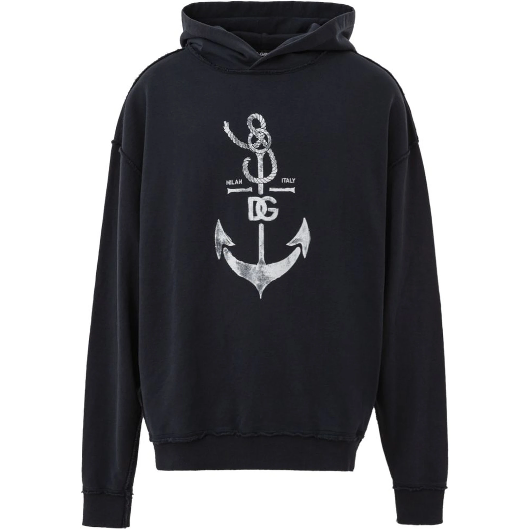 Blue Cotton Sweatshirt