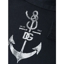 Blue Cotton Sweatshirt