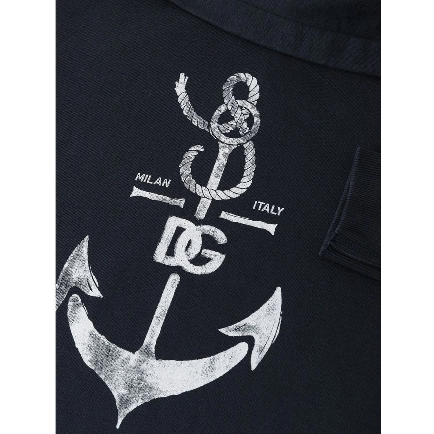 Blue Cotton Sweatshirt