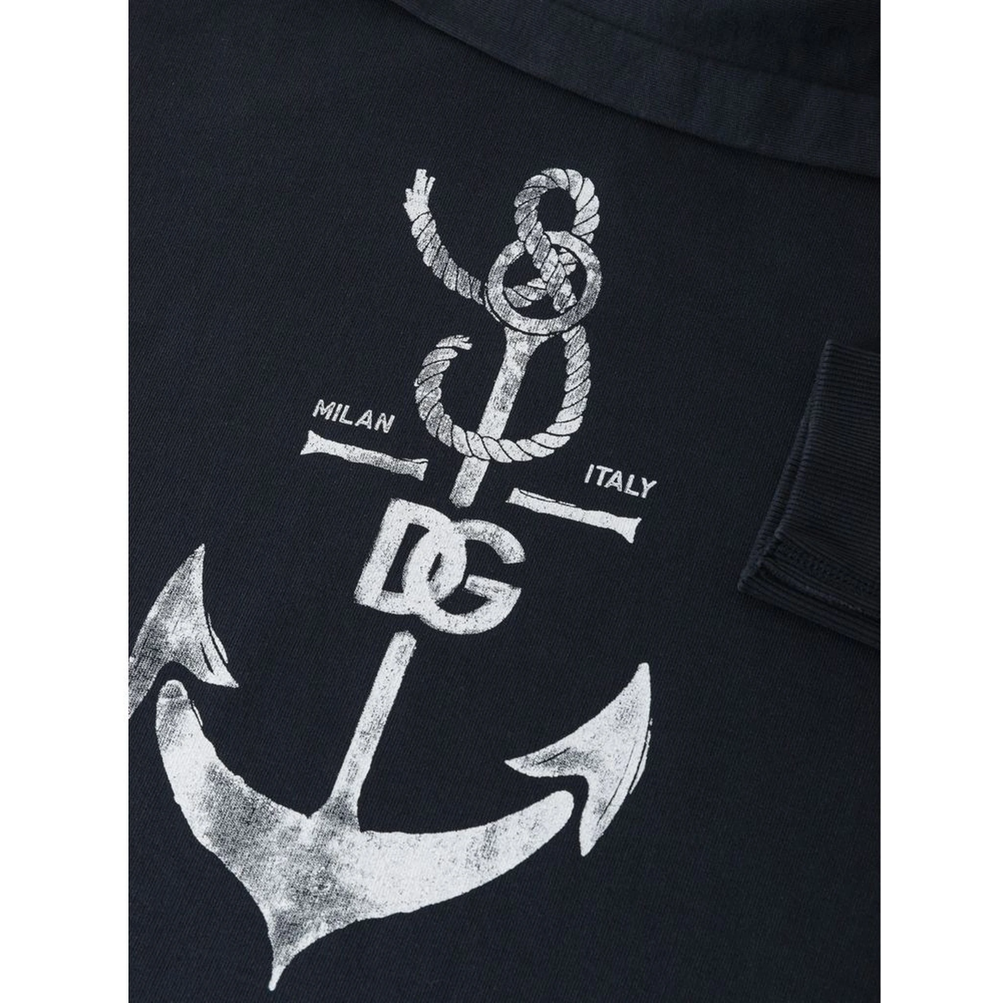 Blue Cotton Sweatshirt