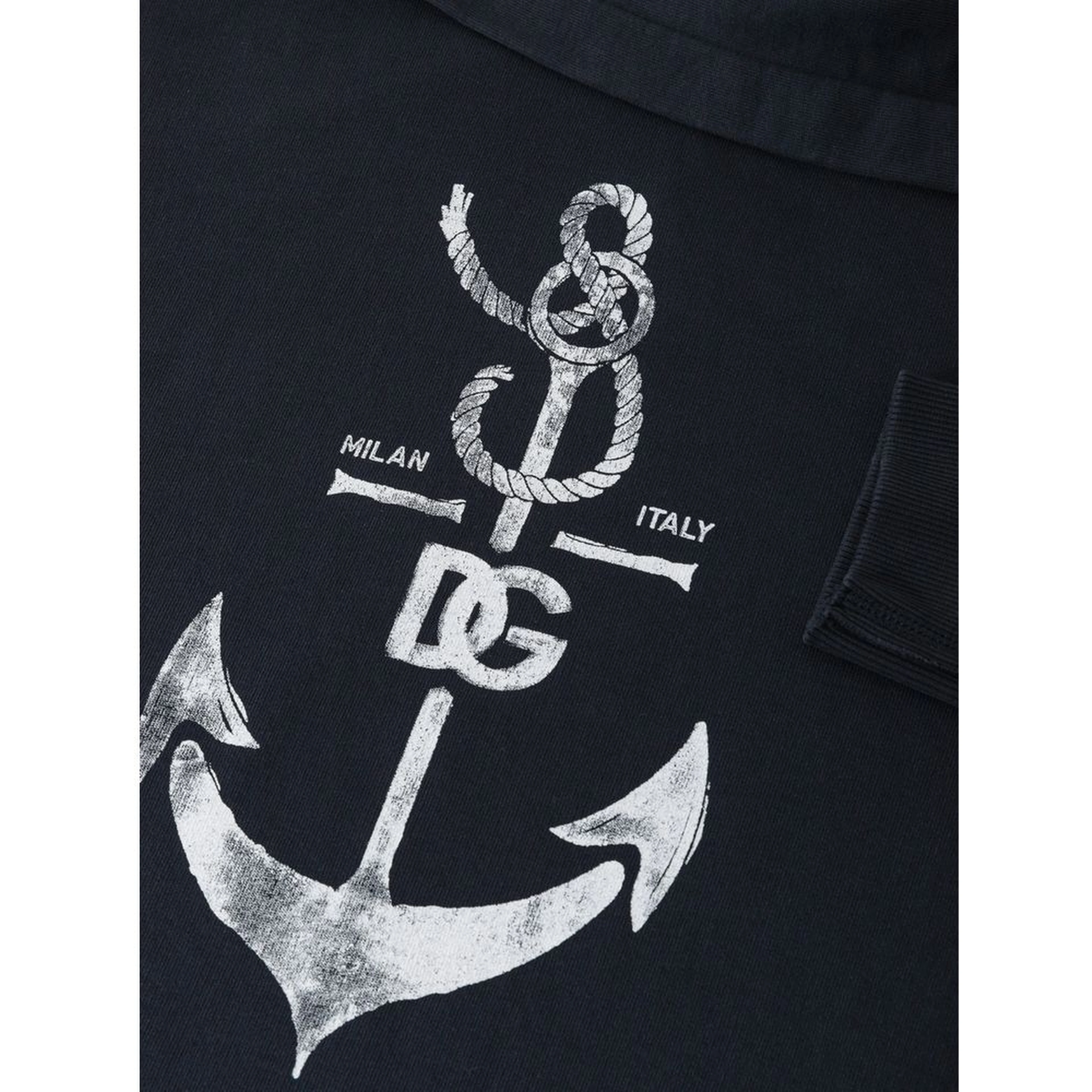 Blue Cotton Sweatshirt