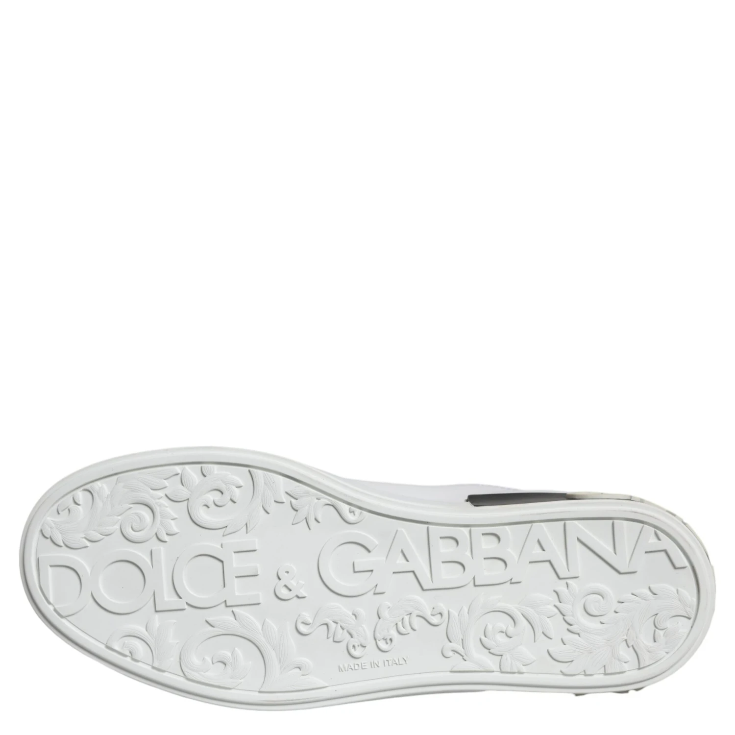 Black Leather Logo Portofino Sneaker Shoes