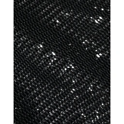 Black Viscose High Waist Pencil Cut Skirt