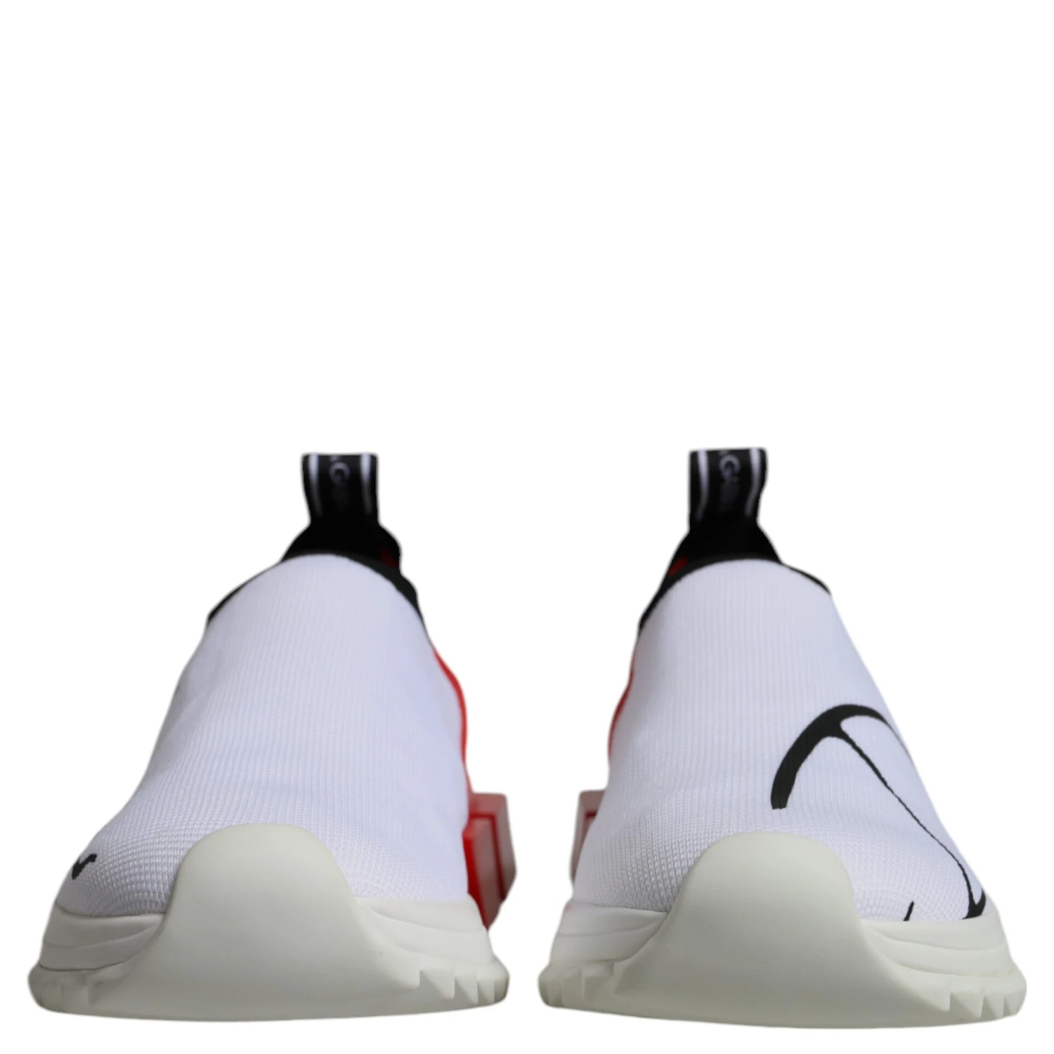 White Red Low Top Sorrento Men Sneakers Shoes