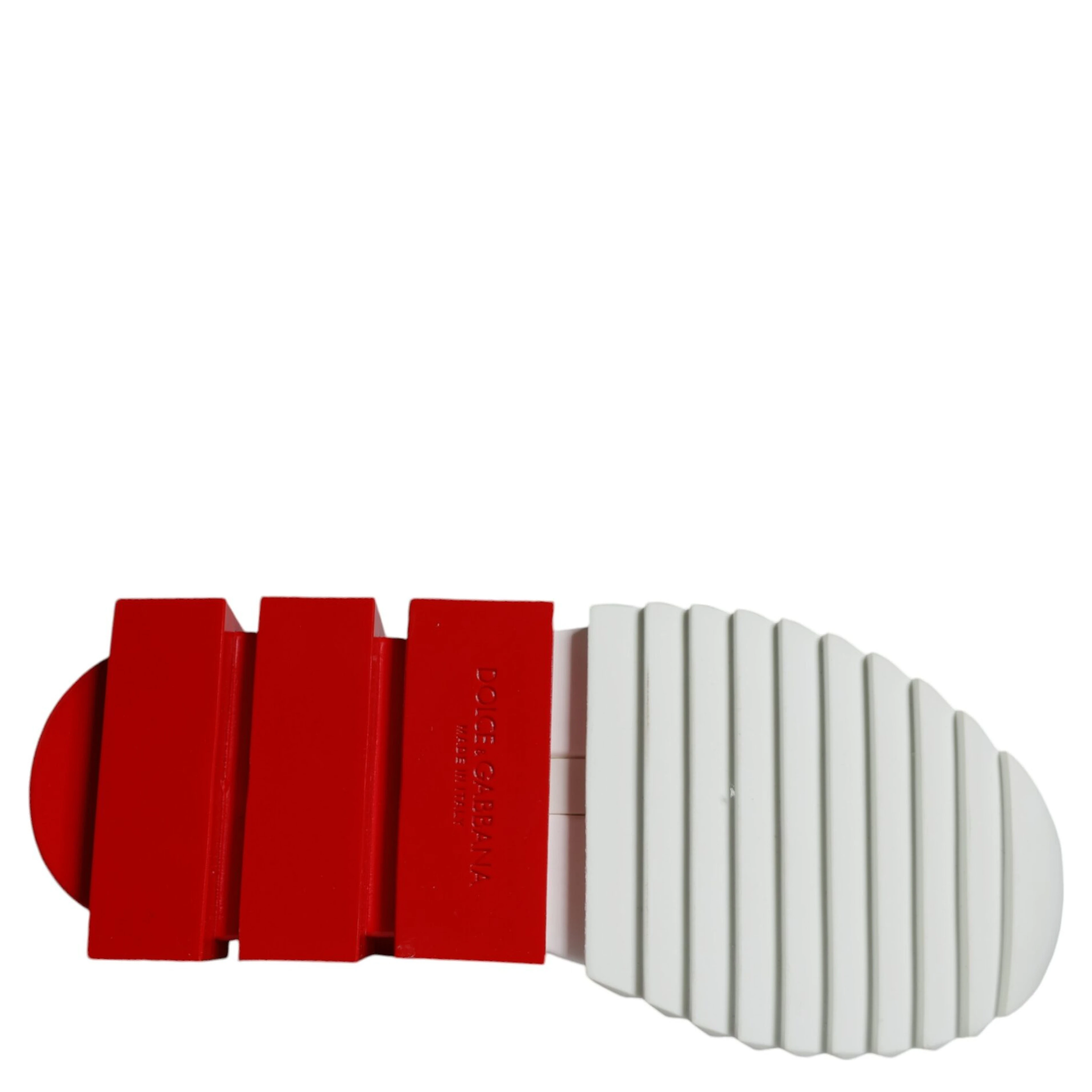 White Red Low Top Sorrento Men Sneakers Shoes