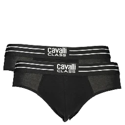 Black Cotton Underwear