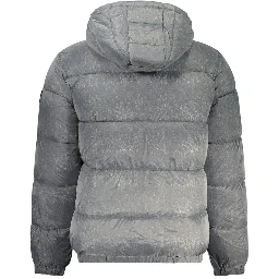 Gray Polyamide Jacket