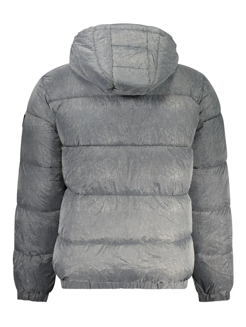 Gray Polyamide Jacket