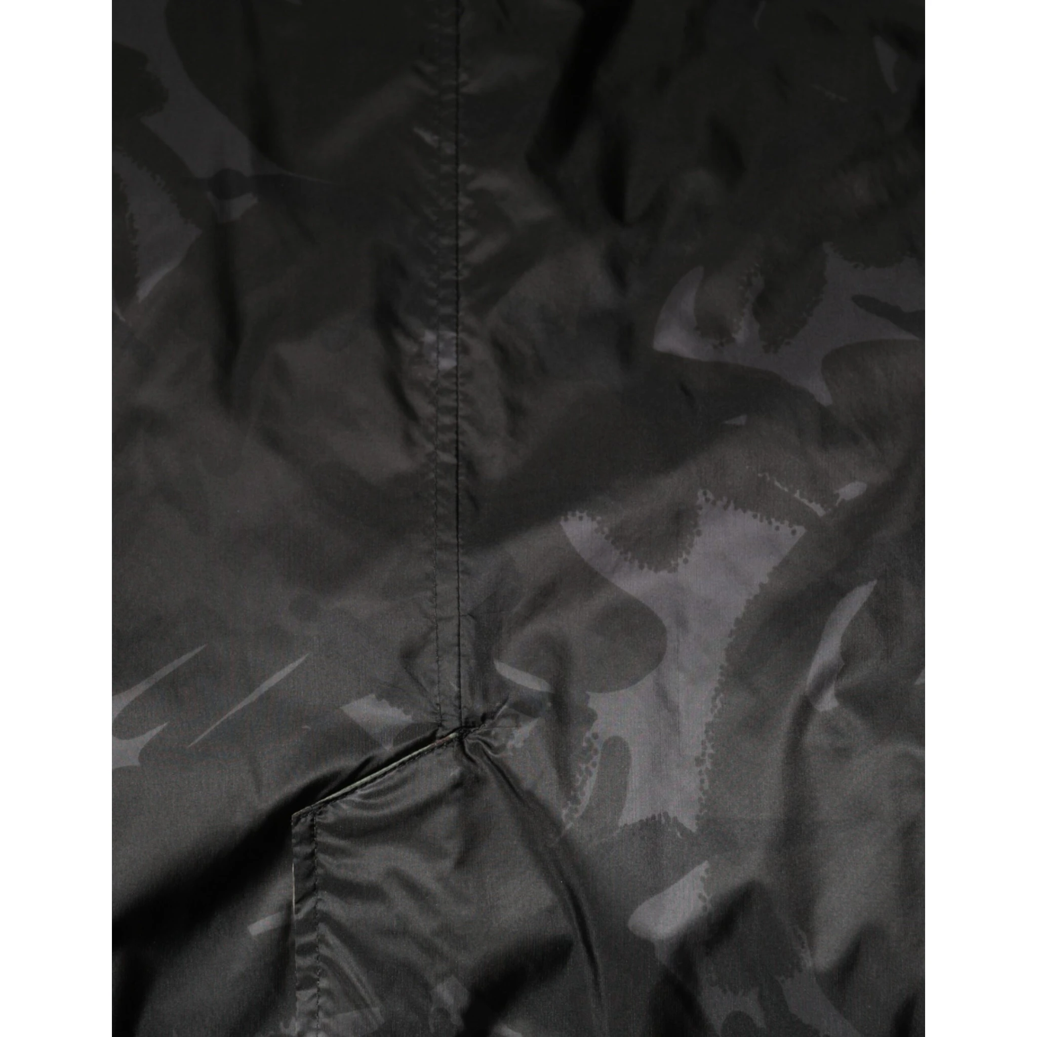 Multicolor Camouflage Collared Coat Jacket