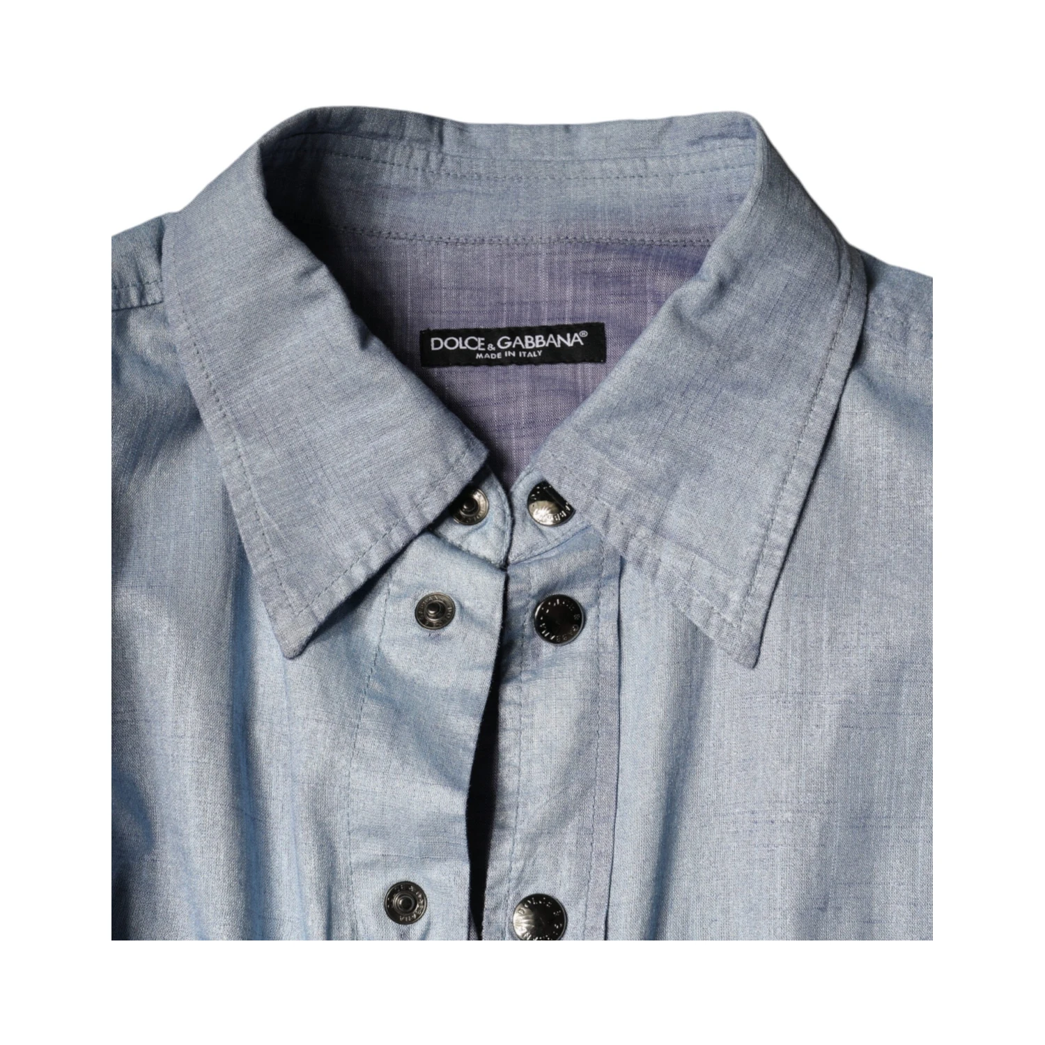 Light Blue Cotton Button Down Casual Shirt