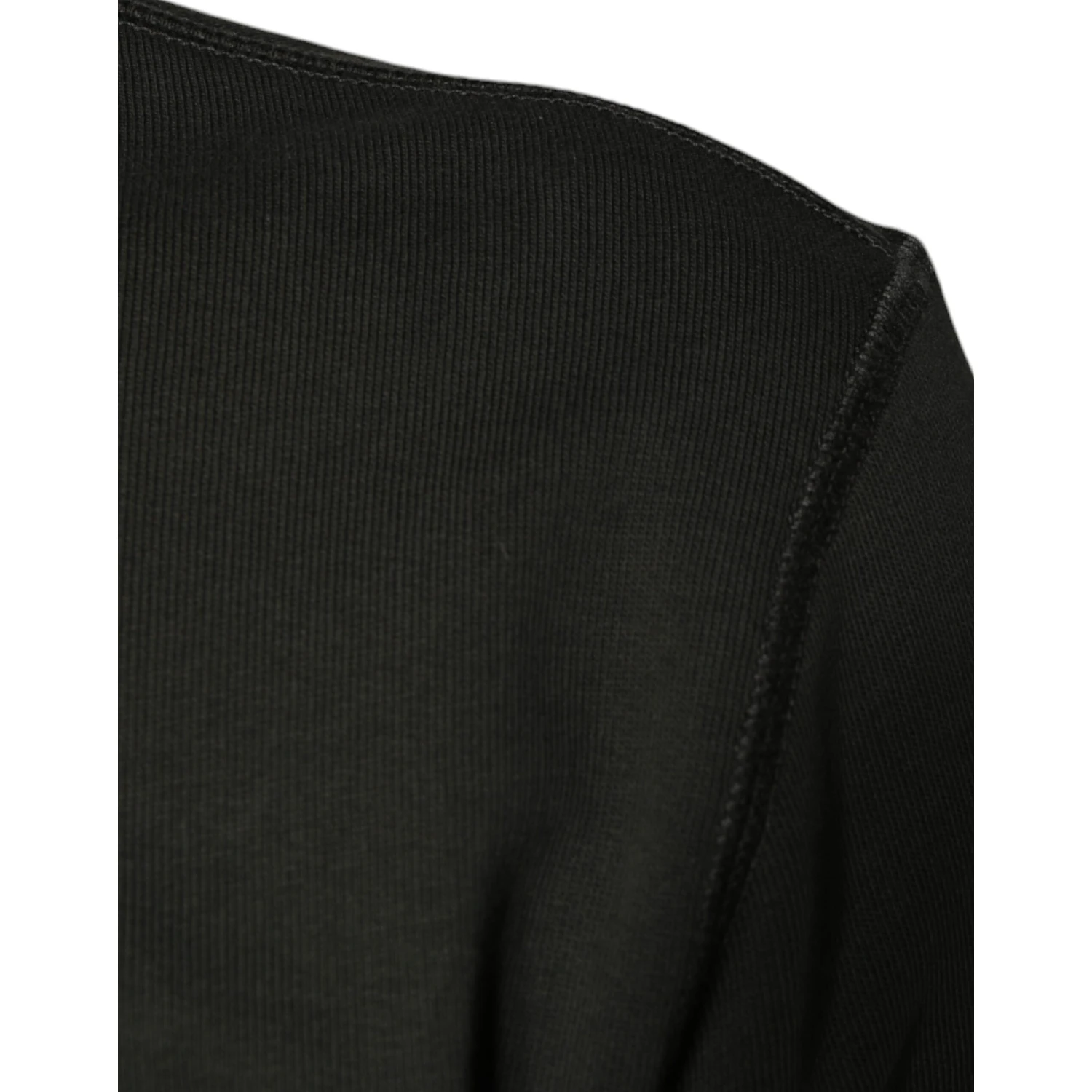 Army Green DG Crown Crew Neck Pullover Sweater