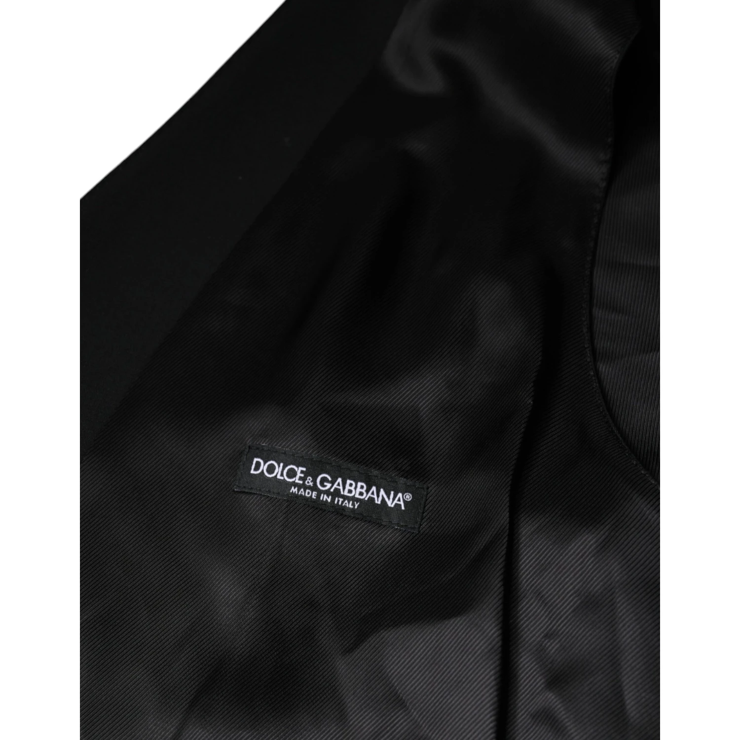 Black Wool Formal Dress Men Waistcoat Vest