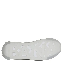 White Silver Low Top NS1 Sneakers Shoes