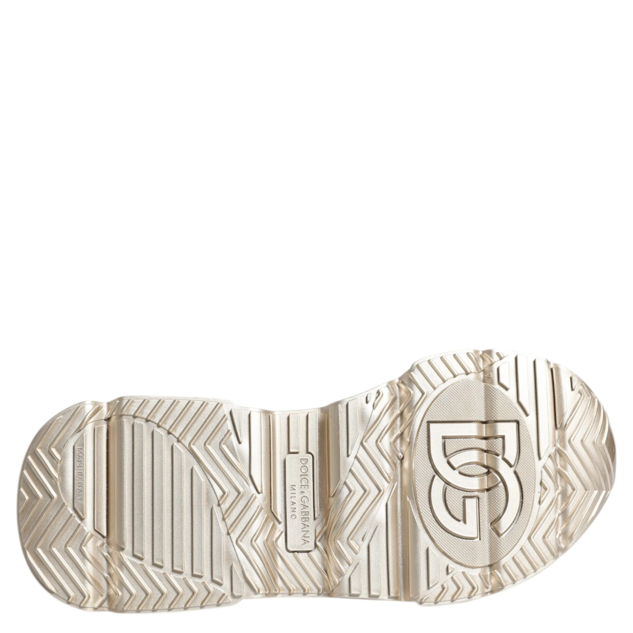 Gold Sequin Iridiscent Daymaster Sneakers Shoes