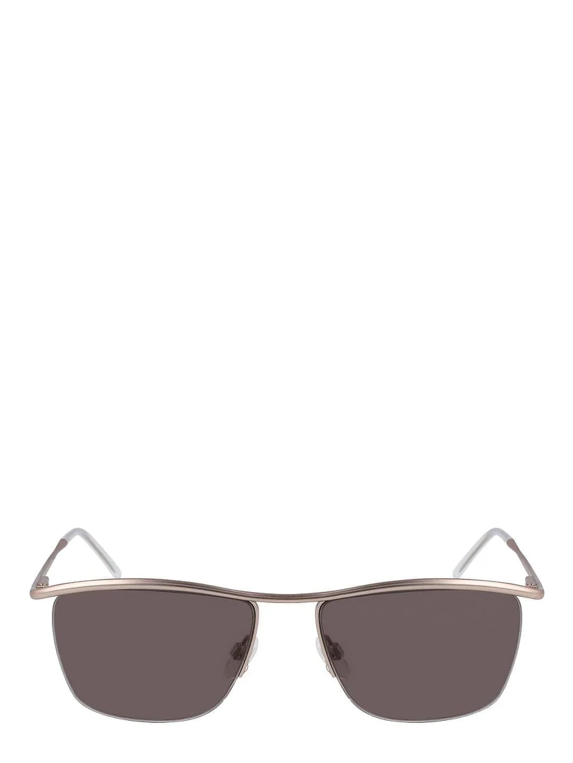 Rose Gold Metal Sunglasses
