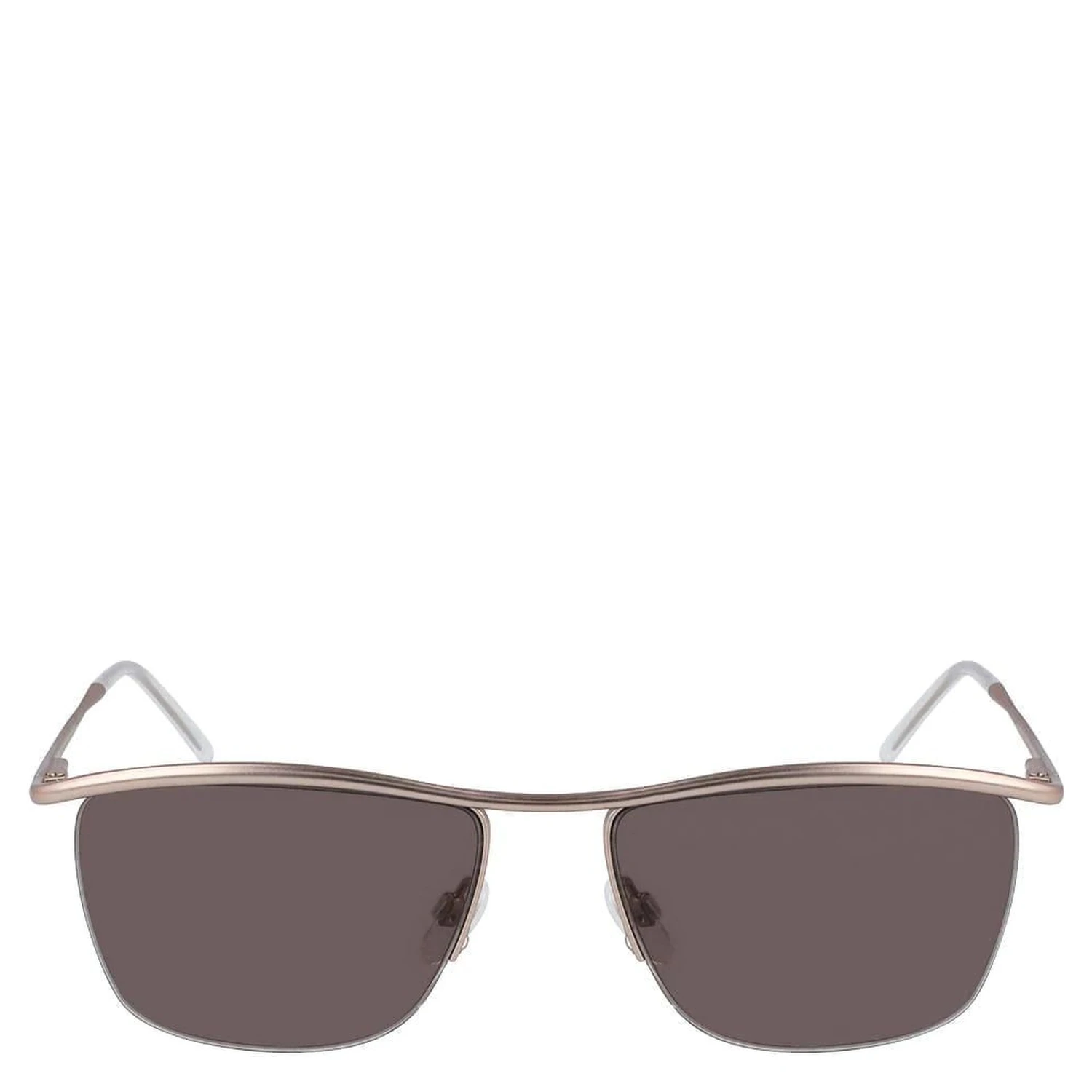 Rose Gold Metal Sunglasses