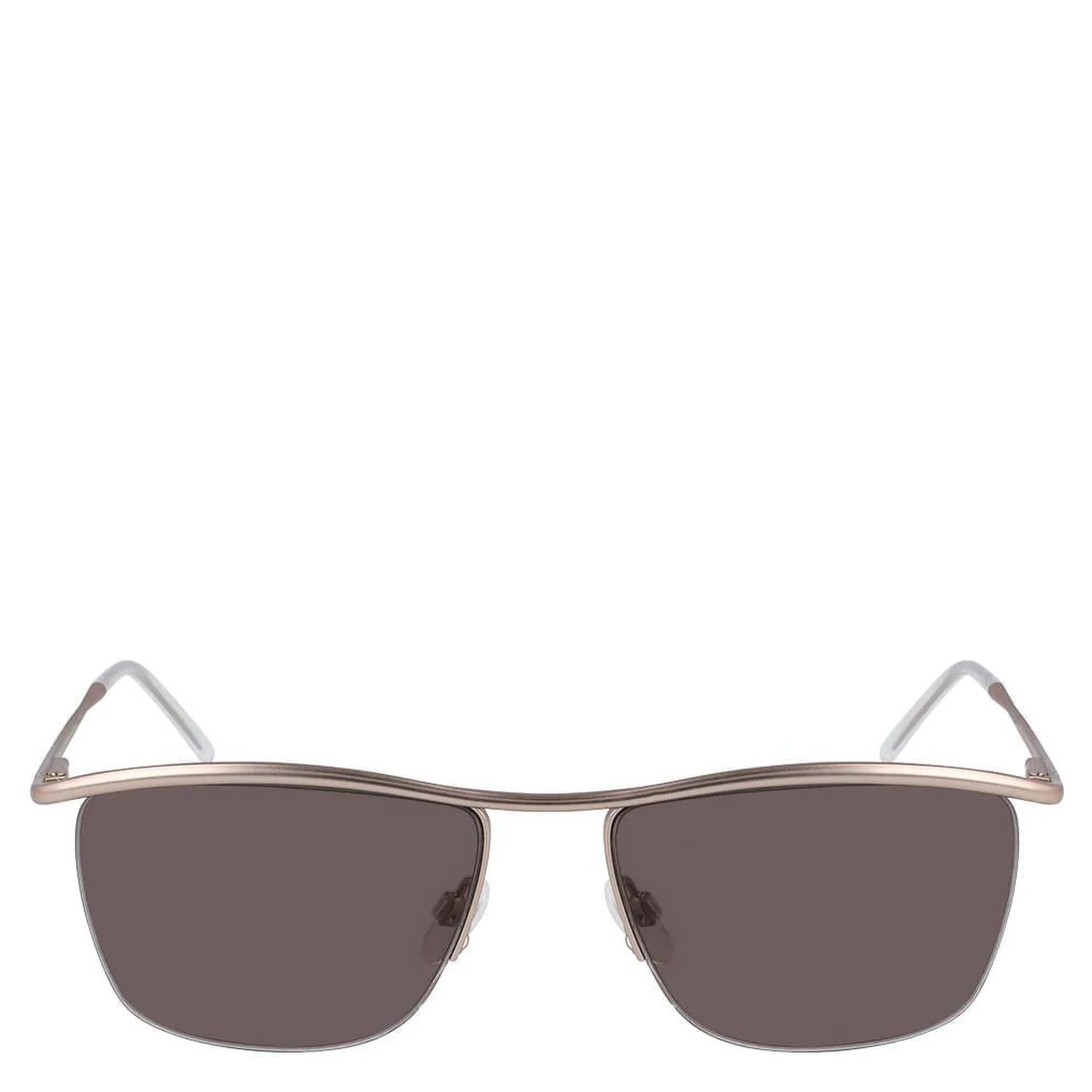 Rose Gold Metal Sunglasses