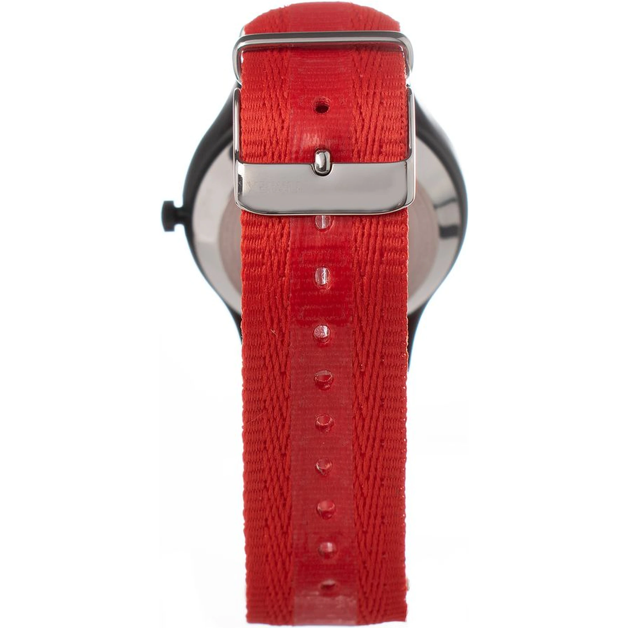 Red Nylon Sport Watch
