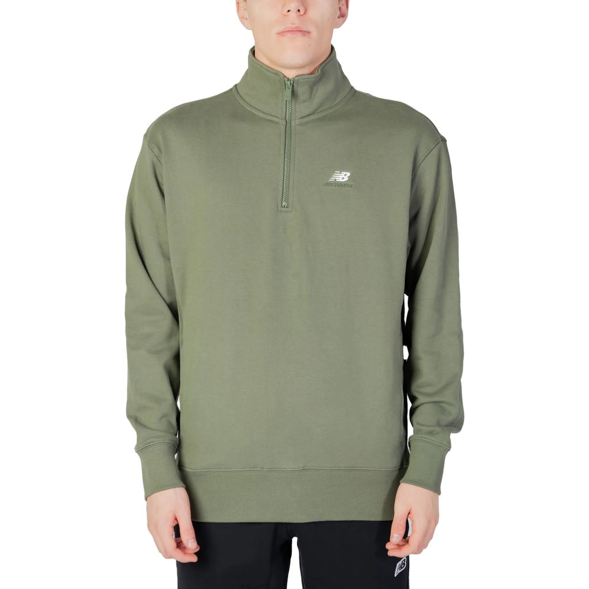 Green Cotton Sweatshirt