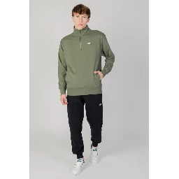 Green Cotton Sweatshirt