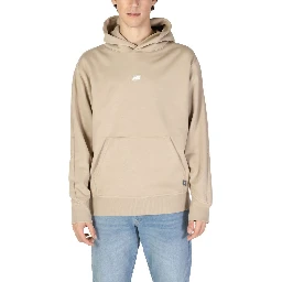 Beige Recycled Polyester Hoodie