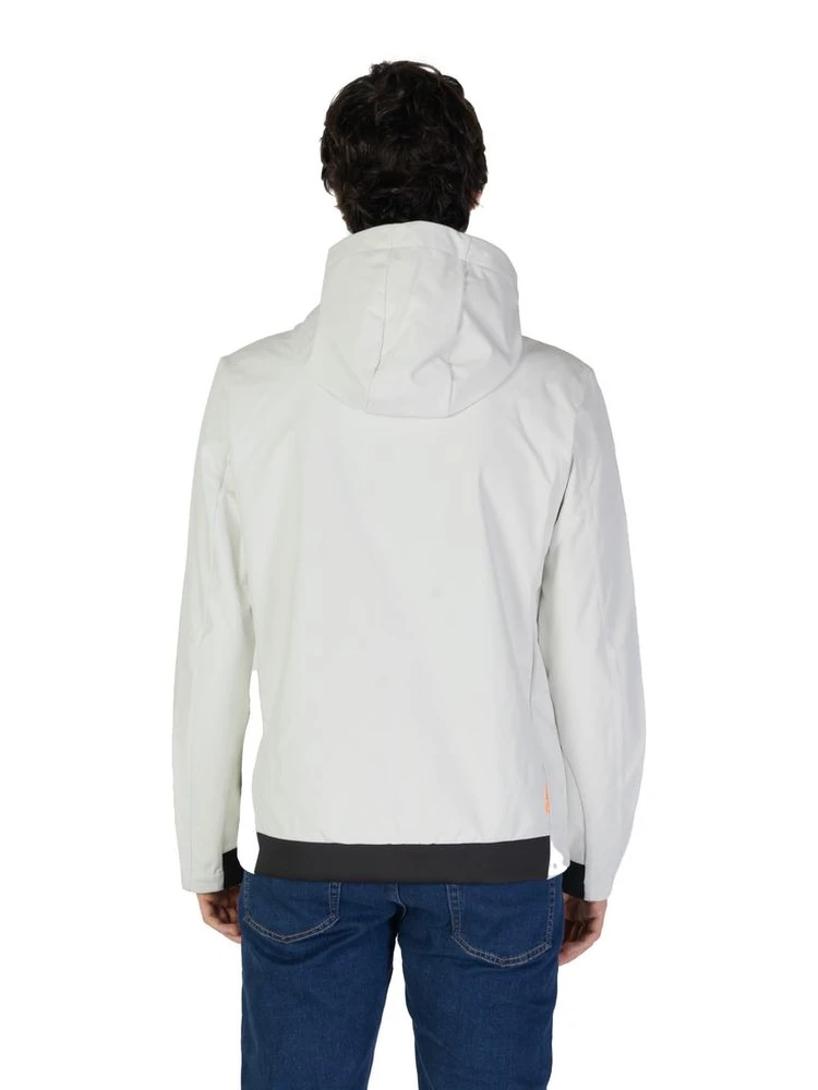 Cream Polyester Shell Jacket alternative