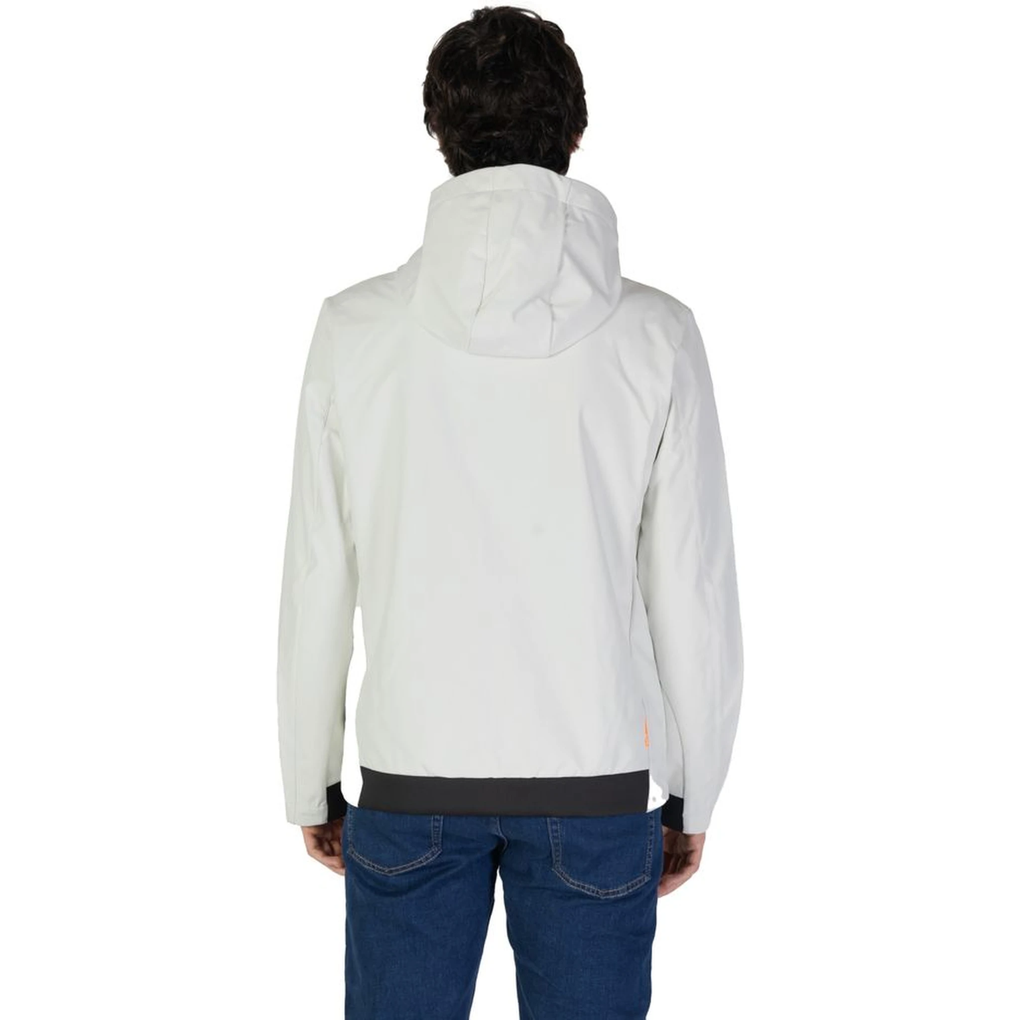 Cream Polyester Shell Jacket