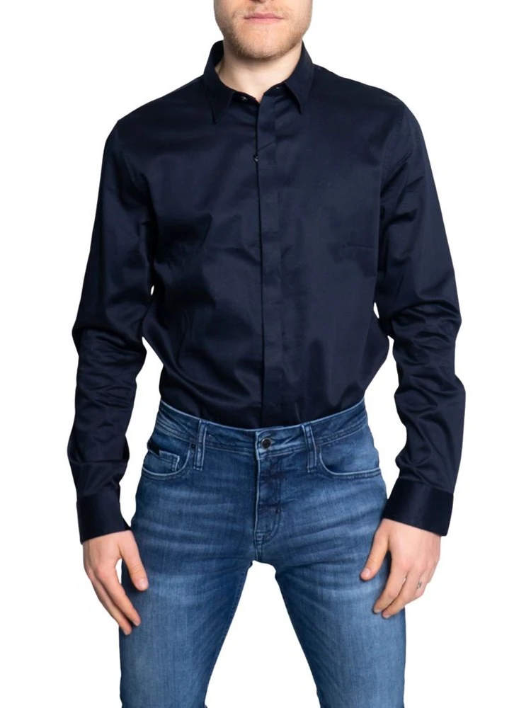 Men's long-sleeved shirt