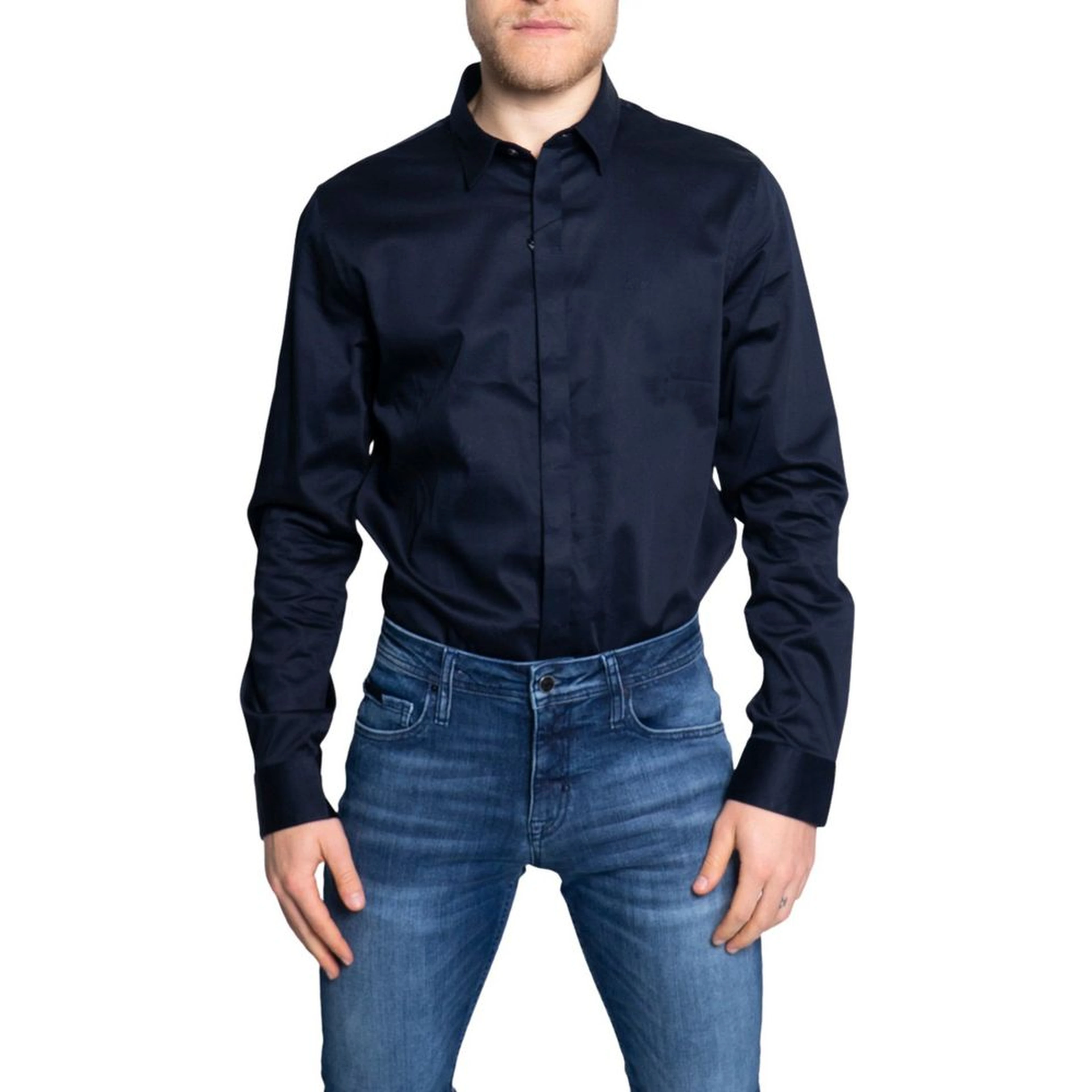 Men's long-sleeved shirt