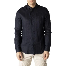 Men's Regular Fit Linen Shirt