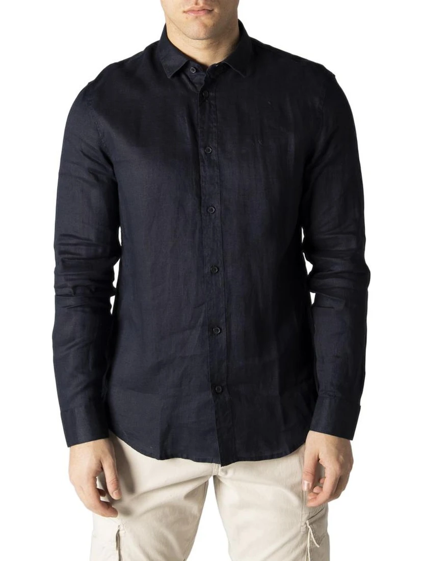 Men's Regular Fit Linen Shirt