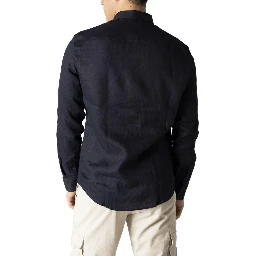 Men's Regular Fit Linen Shirt