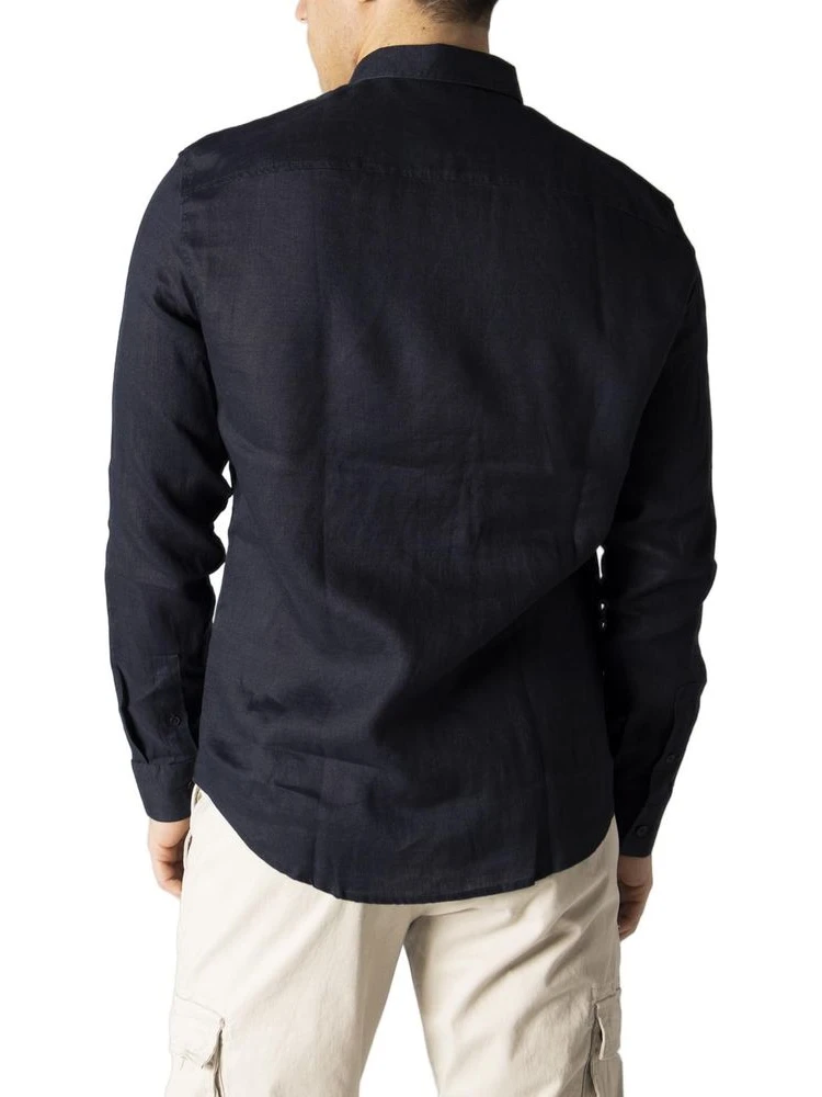 Men's Regular Fit Linen Shirt alternative