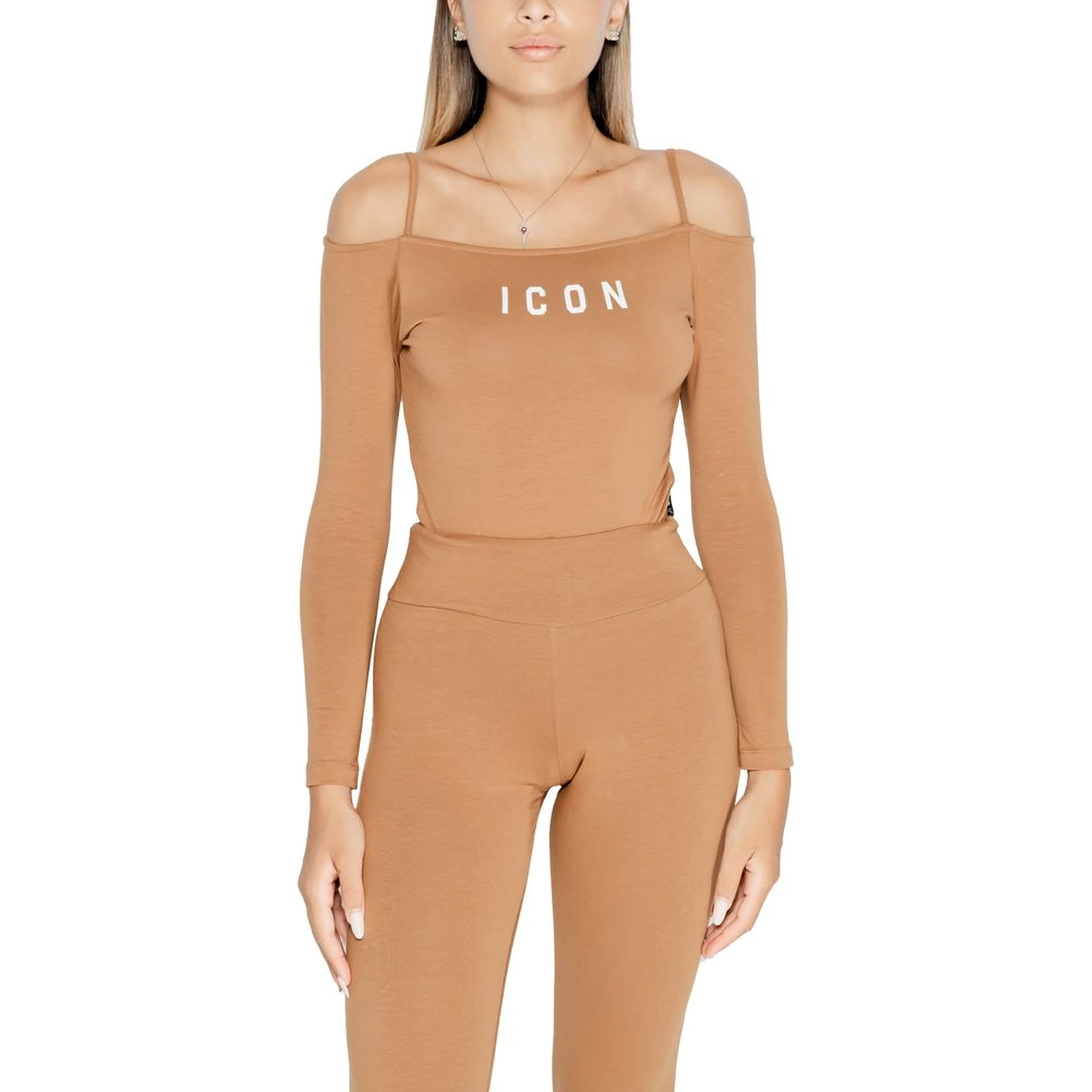 Brown Cotton Bodysuit