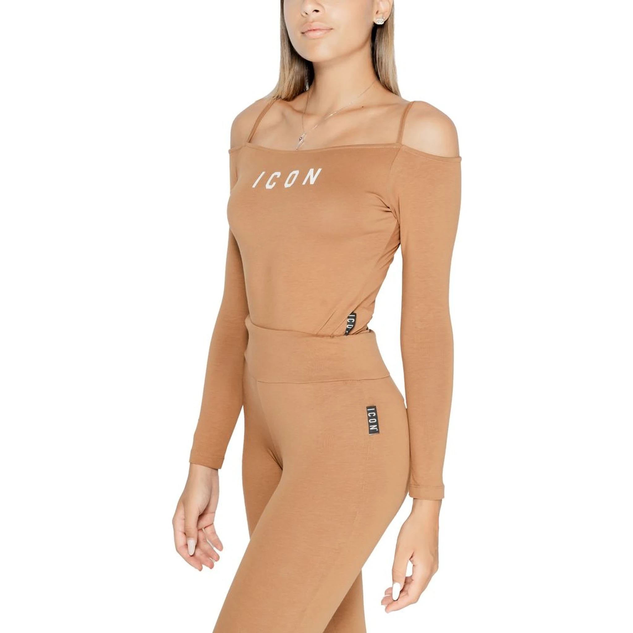 Brown Cotton Bodysuit