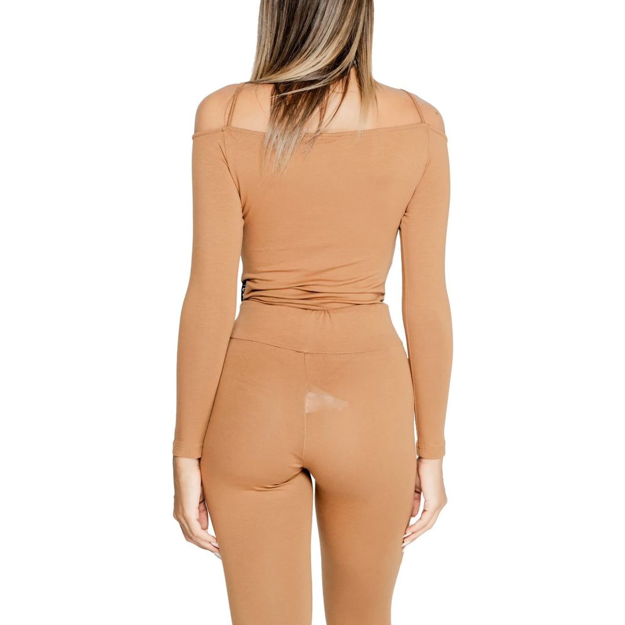 Brown Cotton Bodysuit