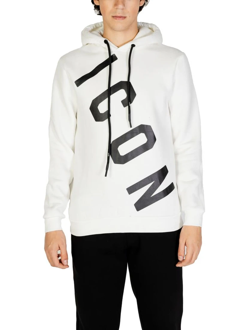 White Cotton Hoodie