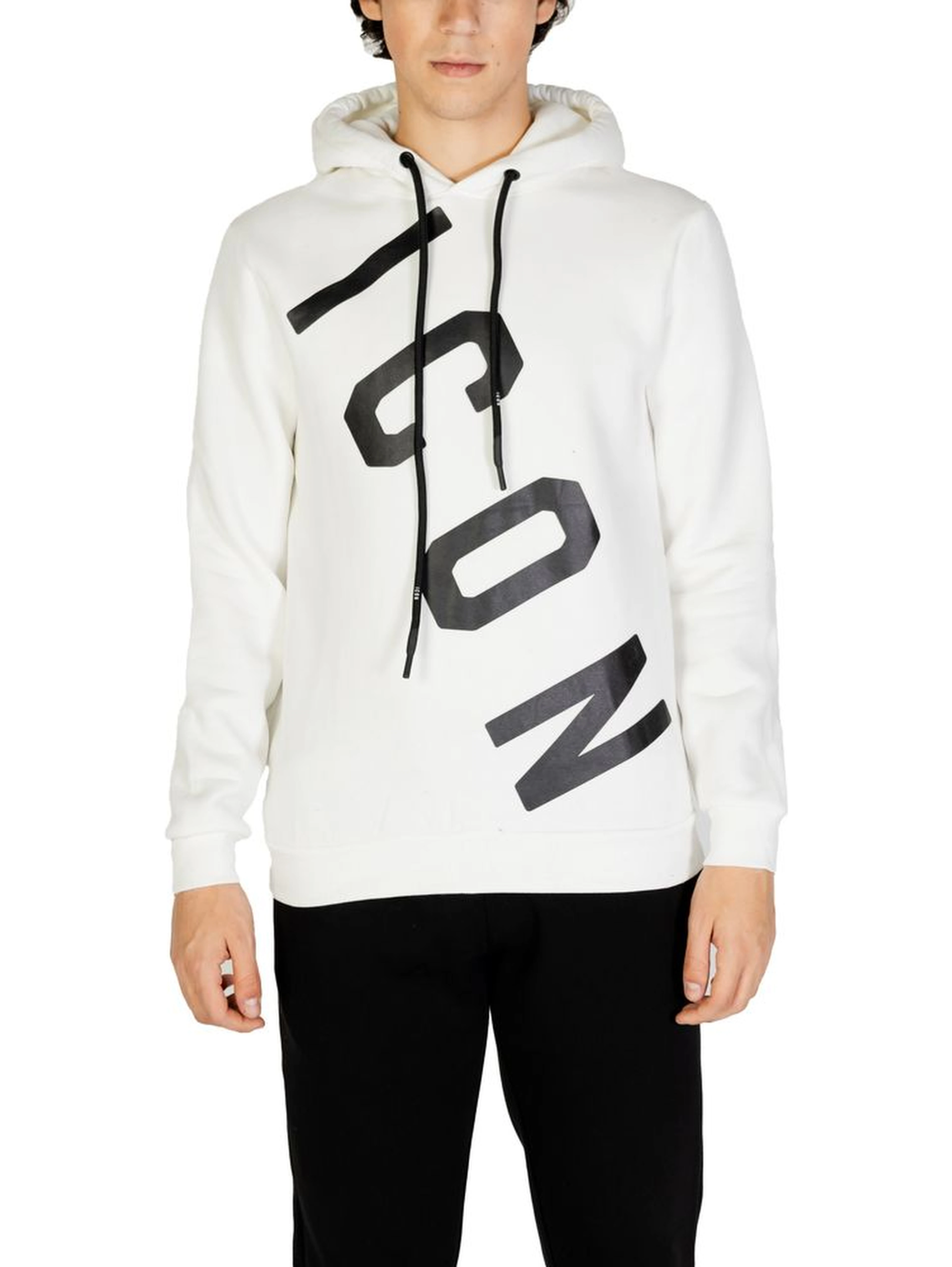 White Cotton Hoodie