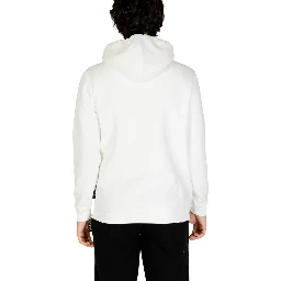 White Cotton Hoodie