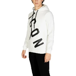 White Cotton Hoodie