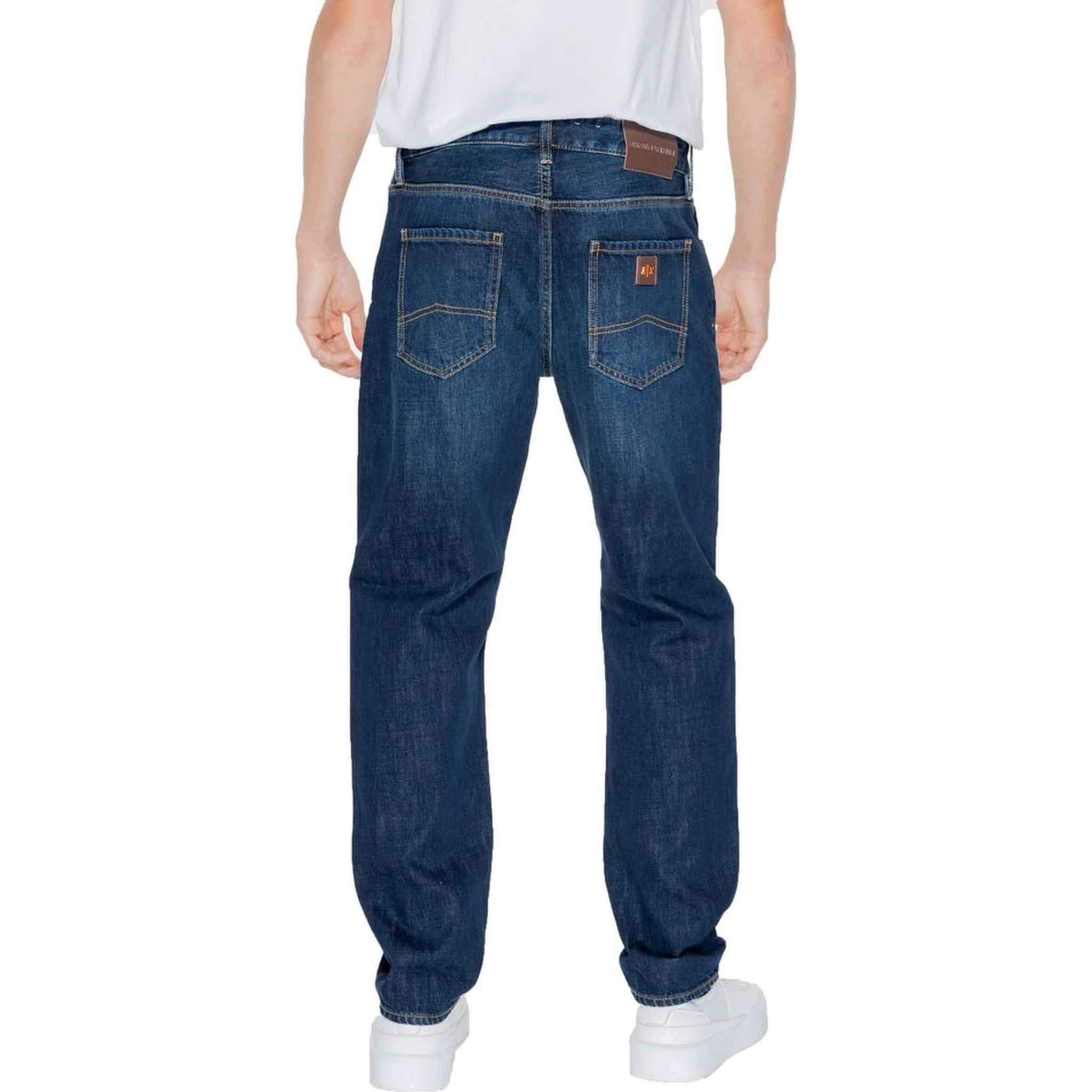 Blue Cotton Skinny Jeans