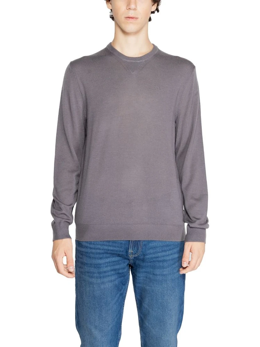 Gray Wool Sweatshirt